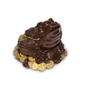 Жаба на деньгах Шоколад горький фигурный украшенный 700г