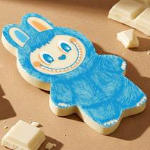 Шоколад белый "Лабубушка" голубой 18г