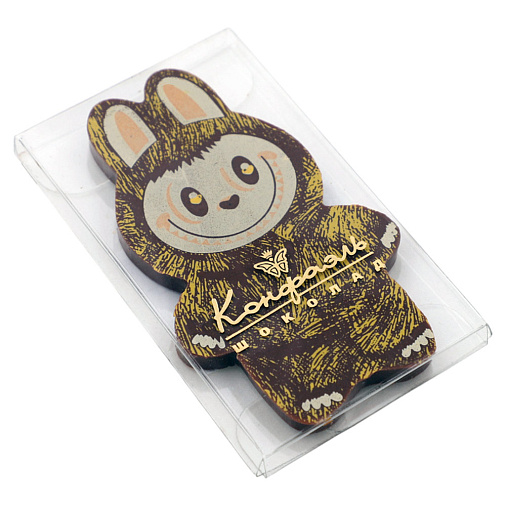 "Лабубушка" шоколад молочный 18г (желтый декор)