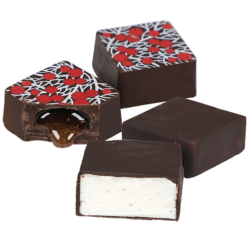 Новогодний набор шоколадных конфет 105г (красный)