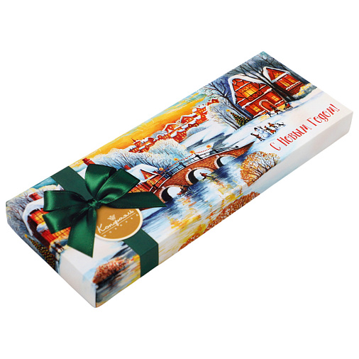 Новогодний набор: мармелад желейный, конфеты глазированные 160г