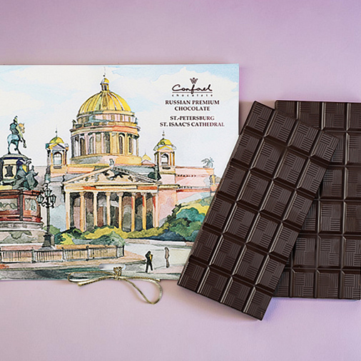 "Исаакиевский собор" открытка горький шоколад
