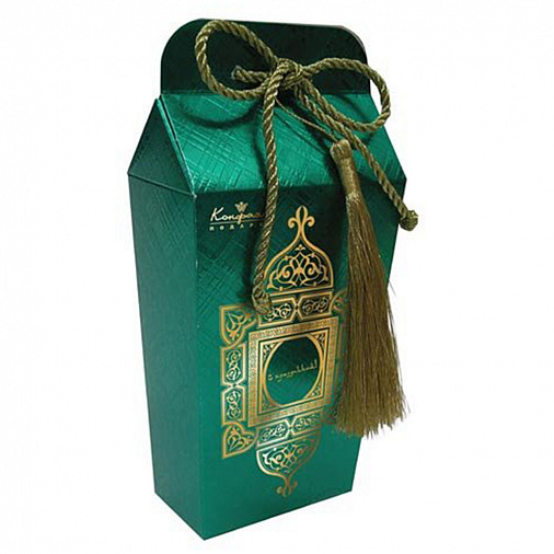 Мусульманский набор зеленый из конфет на основе натуральных соков и сбивных конфет 150г