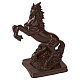"Конь на дыбах" скульптура  большая шоколад горький 