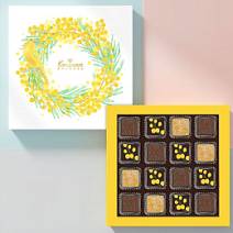Подарочный набор конфет ассорти (мимоза)