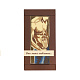 Открытка "Мужчина в джинсах" Шоколад белый фигурный с декором