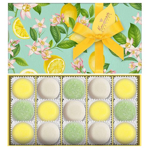 Набор мармелада со вкусами «Сливочная намелака», «Зеленая дыня», «Банан» 255г