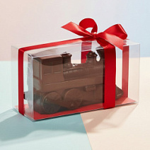 "Паровозик" скульптура молочный шоколад 