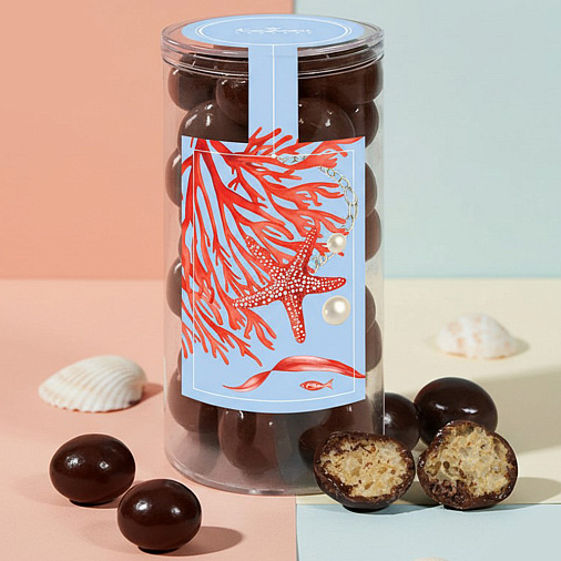 Драже "Гречневые шарики" в молочном шоколаде (жемчужная коллекция)