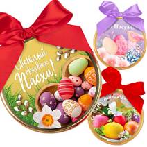 "С Пасхой" медаль молочный шоколад 70г в ассортименте