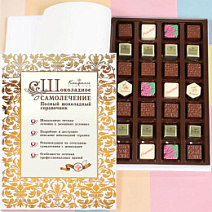 "Шоколадное самолечение" книга с конфетами ассорти 