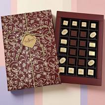 Набор конфет ассорти бордовый 220г