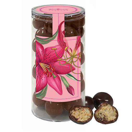 Драже "Гречневые шарики" в молочном шоколаде (цветочная коллекция)