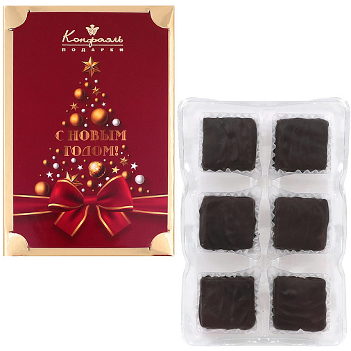 Мармелад желейный «Сливовый» в горьком шоколаде 70г