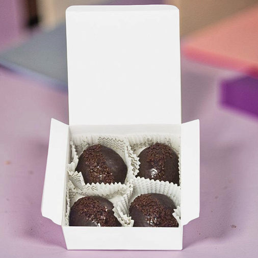 Набор конфет марципан в горьком шоколаде