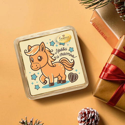 "Символ года 2026" шоколад белый 35г