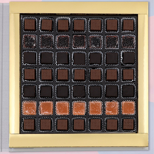 Подарочный набор с конфетами: мармелад, конфеты ассорти (мега-книга белая)