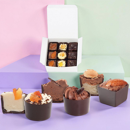 "Маэстро Аманд Ле Же Оранж" набор конфет ручной работы