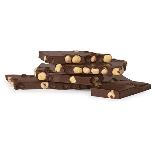 Горький шоколад с фундуком (ломаный)