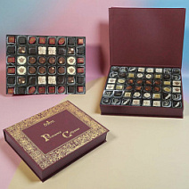 Роскошное собрание конфет ручной работы 1035г (бордовое)