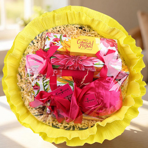 "Сладкой жизни" букет из конфет и шоколада