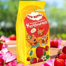"Три кота" детский мармелад клубника 105г