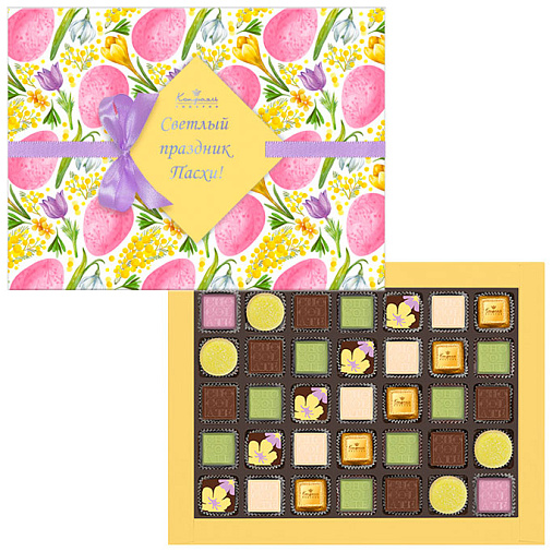 Пасхальный набор мармелада и шоколадных конфет 