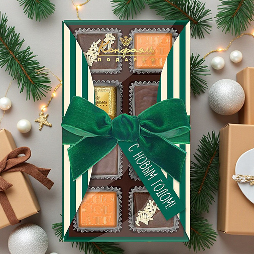 Новогодний набор конфет 75г
