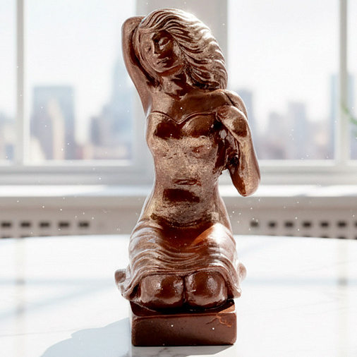 "Дева" скульптура молочный шоколад 135г